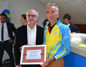 Une récompense bien méritée : les CTG désignés club sportif du mois d'octobre 2016, par l'Office Municipal des Sports de Grenoble