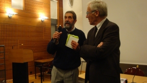 Franco interrogé par Raymond JOFFRE président de la société des écrivains Dauphinois