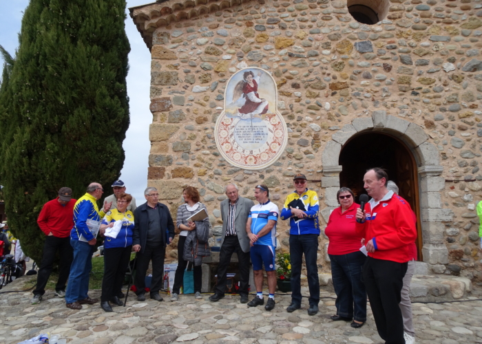 6 accueil par le maire d’Upaix et la conseillère départementale du canton de Laragne